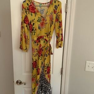 Farm Rio high low wrap dress